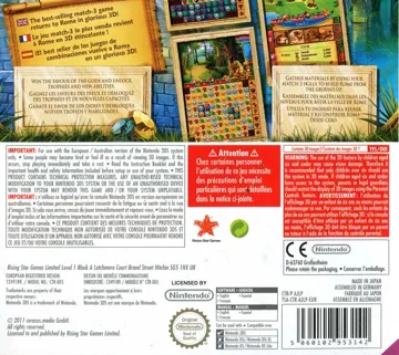 Jewel Master - Cradle of Rome 2 (Europe)(En,Fr,Es) box cover back